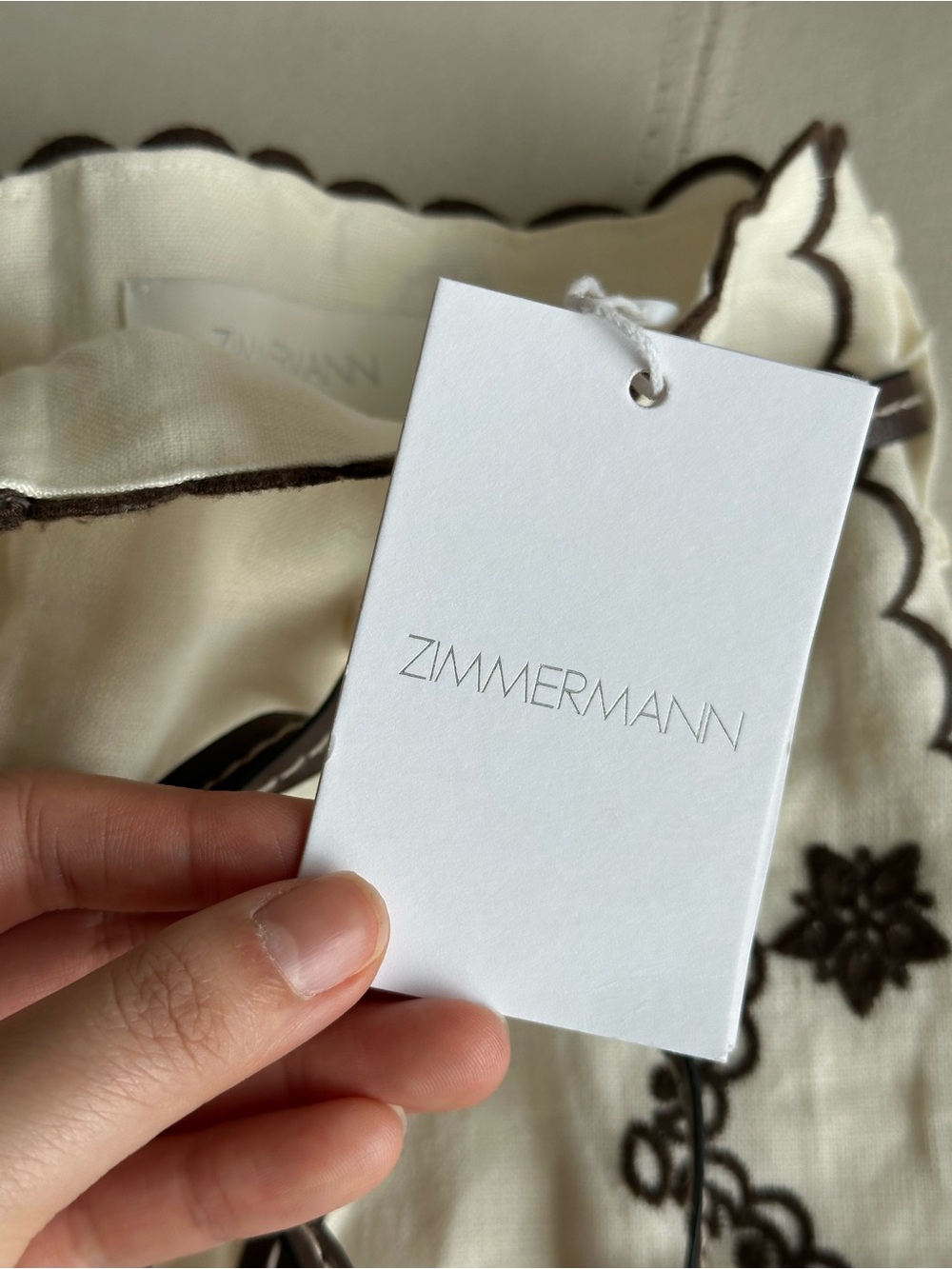 ZIMMERMANN Ascension embroidered short - Picture 9 of 14